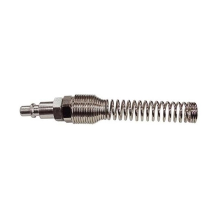 Innesto rapido Walmec per tubo aria, con molla, diametro interno 6 mm - esterno 10 mm