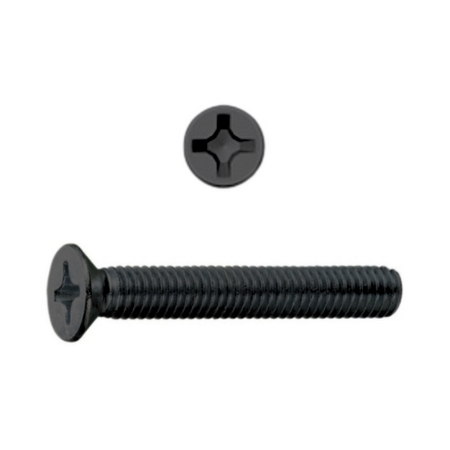 Vite metrica TPS 09650 Ambrovit per metallo, impronta croce PH, dimensioni M4x22 mm, Acciaio finitura Zincato Nero