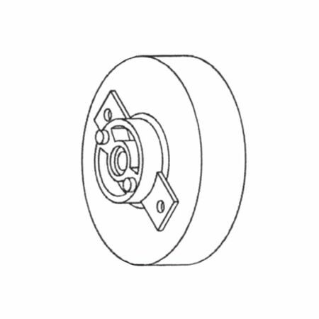 Molla Compact Alfa Sames per tapparella avvolgibile, con 2 piastrine, diametro 77 mm, materiale Plastica