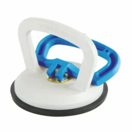 Ventosa singola Veribor Bohle per vetro, portata 25 kg, diametro 120 mm, materiale Plastica e Gomma