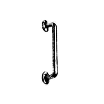 Maniglietta artigianale serie Country Giara Art Design interasse 128 mm Bronzo Bianco