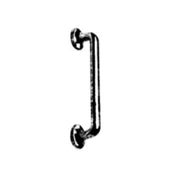 Maniglietta artigianale serie Country Giara Art Design interasse 152 mm Bronzo Bianco