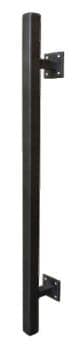 Maniglione in ferro Galbusera art 1880, 1400 mm, finitura Nero Antico