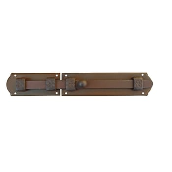 Catenaccio a traverso 1892 Galbusera, lunghezza 270 mm, finitura Nero