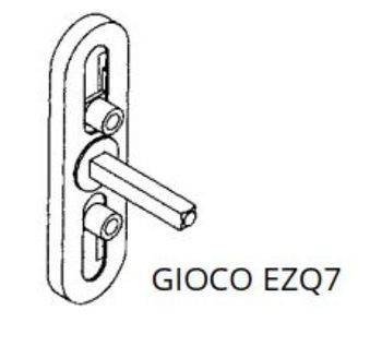 Gioco EZQ7 meccanismo per finestra, Ghidini Pietro Bosco, in Alluminio