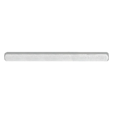Quadro maniglia Ghidini per alzante scorrevole, diametro 10 mm, lunghezza 130 mm, finitura Zincato