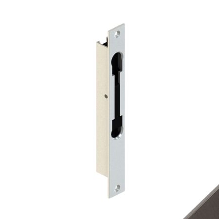 Catenaccio Stelvio 02102 Giesse per porta, frontale larghezza 16 mm, Alluminio finitura Elettrogiesse