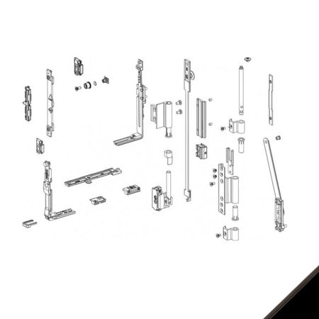 Staffa Di Montaggio Inclinabile Per Pannello Solare SPARK – Per Camper, Roulotte E Barche – 2 Supporti In Alluminio 5052