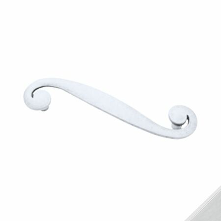 Maniglia WMN614 destra Giusti per mobile classico, interasse 64 mm, dimensione 92x28 mm, Zama finitura Cromo Lucido