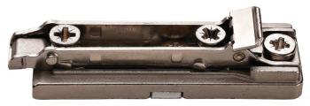 Basetta lineare per cerniera Salice Duomatic SM a montaggio rapido Altezza 0 mm