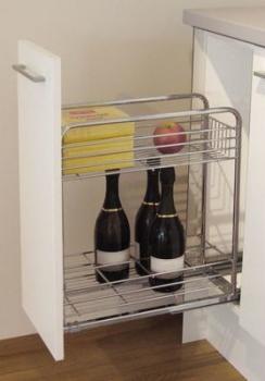 Carrello Portabottiglie ad estrazione frontale modulo 300 mm