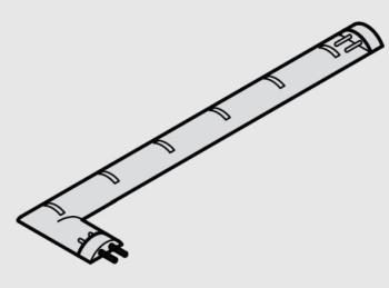 Connettore angolo destro Hafele per Strip Led 3017, lunghezza 157, 5 mm, potenza 0,9 W