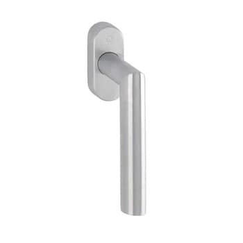 Maniglia per finestre DK Hoppe Amsterdam per interno, versione Secustik &reg;, finitura Acciaio Inox Satinato SecuSan &reg;