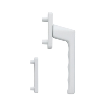 Maniglia Per Porta Del Balcone FELGNER 0047 – Alluminio Resistente Alle Intemperie Per Esterno (Montaggio Facilitato, 70x22x28 Mm)