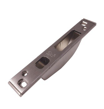 Contropiastra ISEO chiusa, per deviatori a gancio Multiblindo, dimensione 141x22x5 mm, colore acciaio Inox