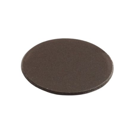 Copriforo adesivo Abs Italfeltri, diametro 13 mm, confezione industriale, Abs finitura Marrone 2633