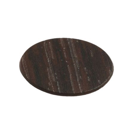 Copriforo adesivo Abs Italfeltri, diametro 13 mm, confezione da 20 pz, Abs finitura WenghÃ¨ 994