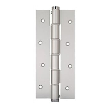Cerniera a molla SA 180 Justor, singola azione, portata 40 Kg, finitura Alluminio Argento