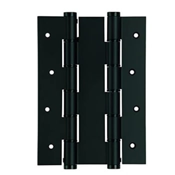 Cerniera a molla DA 180 Justor, doppia azione, portata 40 Kg, spessore porta 50 mm, finitura Alluminio Nero