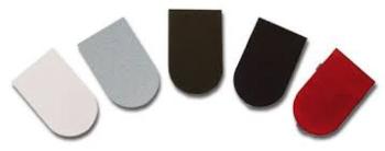 Confezione 120 Cover in Alluminio per copertura cerniera Kubikina K6100, Cromo Satinato