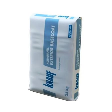 Rasante Aquapanel Exterior Basecoat Knauf per esterno, base cemento, confezione 25 Kg