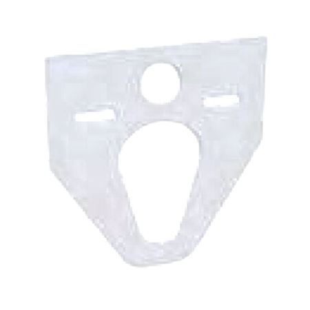 Guarnizione universale antivibrante MT 270 Knauf per sanitari MT, sagomata, spessore 5 mm, Gomma finitura Bianca
