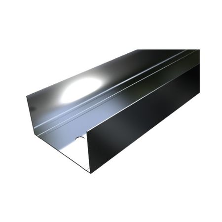 Profilo guida U 40/75/40 Knauf  per parete e controsoffitto autoportante, dimensioni 75x4000x0,6 mm