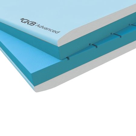 Isolastra Advanced XPS Knauf termica per interno, ultraleggera, dimensioni 1200x3000x33 mm, finitura Blue e Blu Ocean
