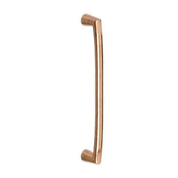 Maniglia ingresso serie Wanaka Le Fabric Bronze, con fissaggio singolo o doppio, in Bronzo, finitura Naturale