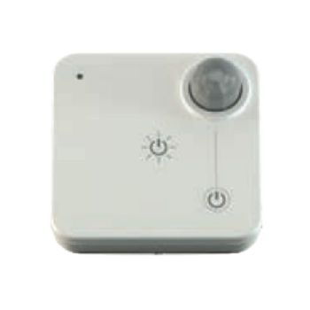 Sensore Smart Sensor LS EDC/mono, per riceventi Smart Mec Driver, dimensione 40x40x10 mm, Plastica finitura Bianca