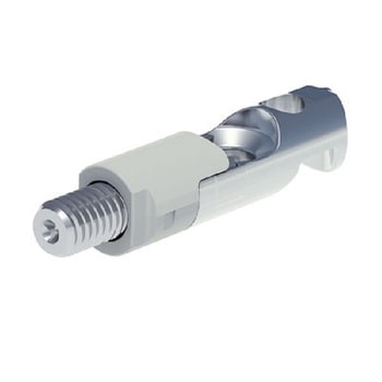 Giunzione Target J10 Livenza, filetto M6, lunghezza 8 mm, corpo 37,5 mm, finitura Zincato