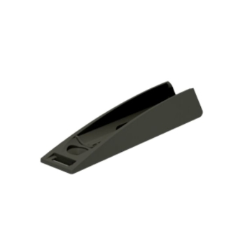 Basetta K-push Tech Livenza per cuffia ridosso, versione lunga 37 mm, dimensione 78,4x13,3 mm, finitura Antracite