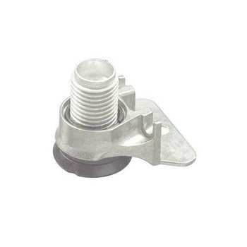 Piedino integrato A 30101020 Livenza, per fianco mobile spessore 18 mm, foro centrale, portata 175 Kg
