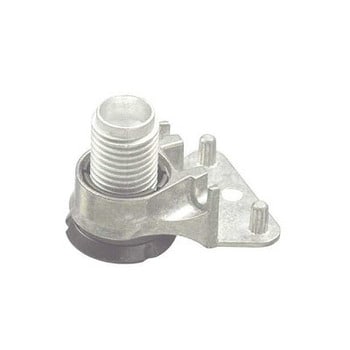Piedino integrato B 30102020 Livenza, per fianco mobile spessore 25 mm, 2 pioli diametro 5,4 mm, portata 175 Kg