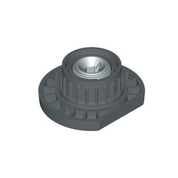 Piedino integrato Z 30108010 Livenza, per fondo portante diametro 30 mm, portata 175 Kg