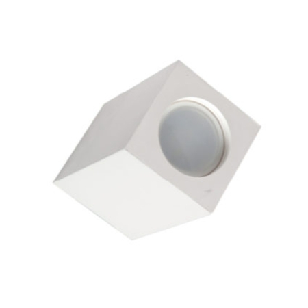 Faretto esterno 86 LV Stucchi per cartongesso, porta lampada GU10, dimensioni 70x130 mm, materiale Gesso