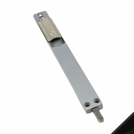 Catenaccio a leva Tex 8 Master per porta con profilo, lunghezza 450 mm, spessore 8 mm, Zama finitura Nero Opaco