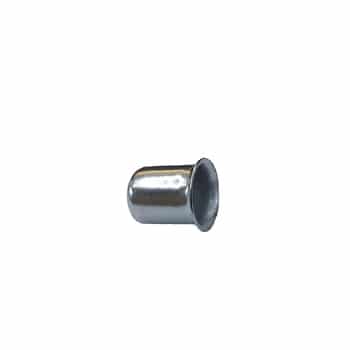 Bussola stampata Maco per mensolina, diametro 8 mm, finitura Ferro Ottonato