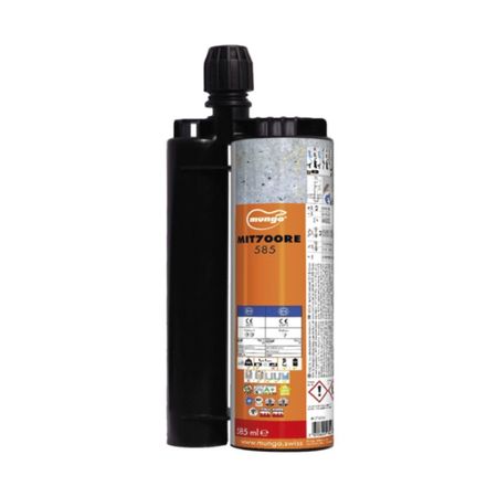Resina Mit 700 RE Mungo per ancoraggio chimico strutturale, senza stirene, cartuccia 585 ml, finitura Beige