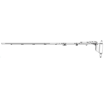 Forbice 223607 Multi Mammut Maico Sinistro per serramento, lunghezza 910-1200 mm, Aria 12 mm, battuta 18 mm, interasse 13 mm
