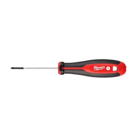 Giravite a croce Milwaukee per vite Phillips 0, impugnatura maneggevole, lunghezza lama 75 mm