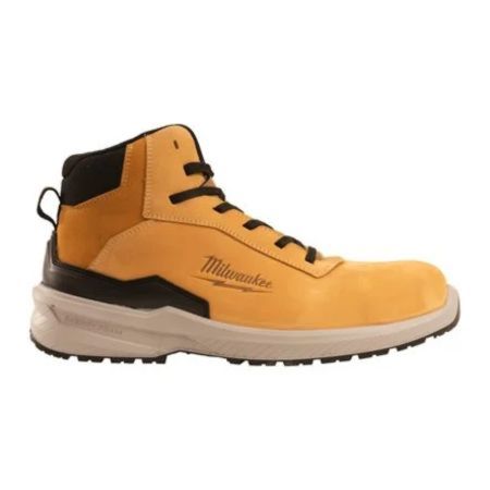 Scarpa antinfortunistica Milwaukee Flextred Mid S3S 1M171311, alta in nabuk idrorepellente, numero 43, colore Beige