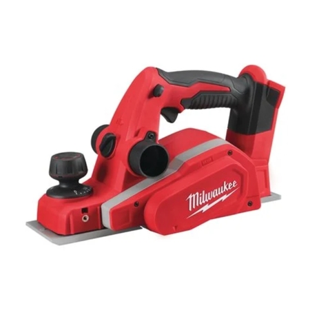 Pialla M18 BP-0 Milwaukee per levigatura, taglio regolabile 2 mm, larghezza piallatura 82 mm