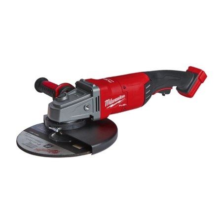 Smerigliatrice angolare M18 FLAG230XPDB-0C Fuel Milwaukee, interruttore a paletta con freno, impugnatura AVS, diametro disco 230 mm