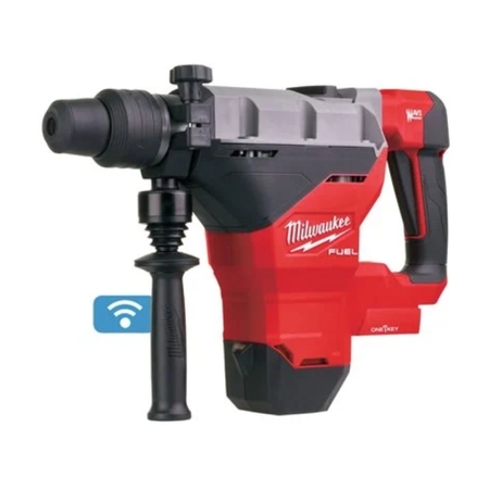 Martello demo-perforatore SDS-Max M18 FHM-0C Fuel Milwaukee, energia colpo 11 Joule, Bluetooth