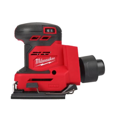 Levigatrice quadrata M18 BQSS-0 Milwaukee per levigatura, 1/4 di foglio 113x104 mm, velocitÃ  11,000 - 13,000 giri/min