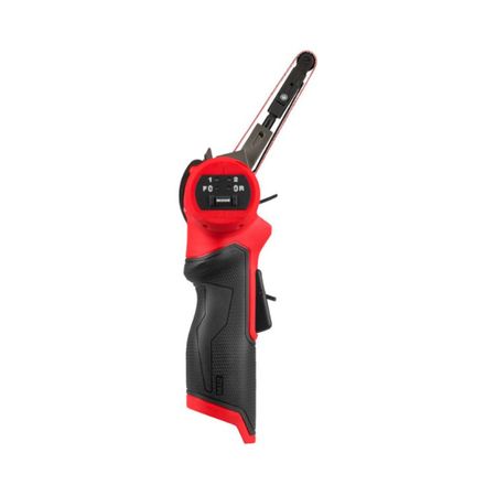Levigatrice a nastro M12 FBFL10-0 Fuel Milwaukee per superficie, dimensione 10x330 mm, velocitÃ  0-14,500 m/min