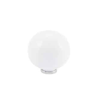 Pomello per mobile a sfera in Ceramica, pomolo serie BUBBLE, &Oslash; 50 mm, colore Bianco