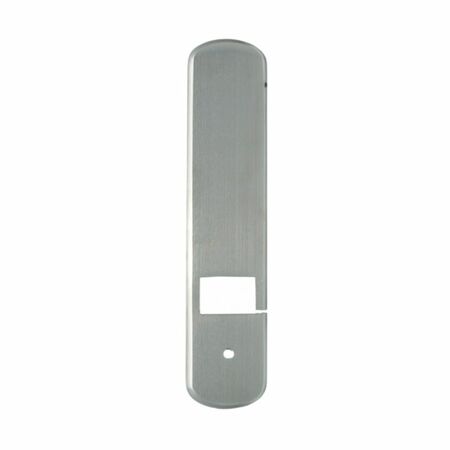Copriavvolgibile 535 Mariva per serramento, universale, dimensioni 58x260x8 mm, Ottone finitura Cromato Satinato