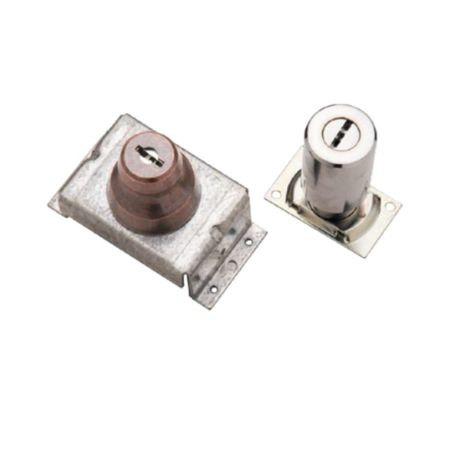 Ricambio doppia pompa Mottura 91.173 per serratura 32.890-32.1000, lunghezza 50 mm, diametro 34 mm, finitura Bronzata